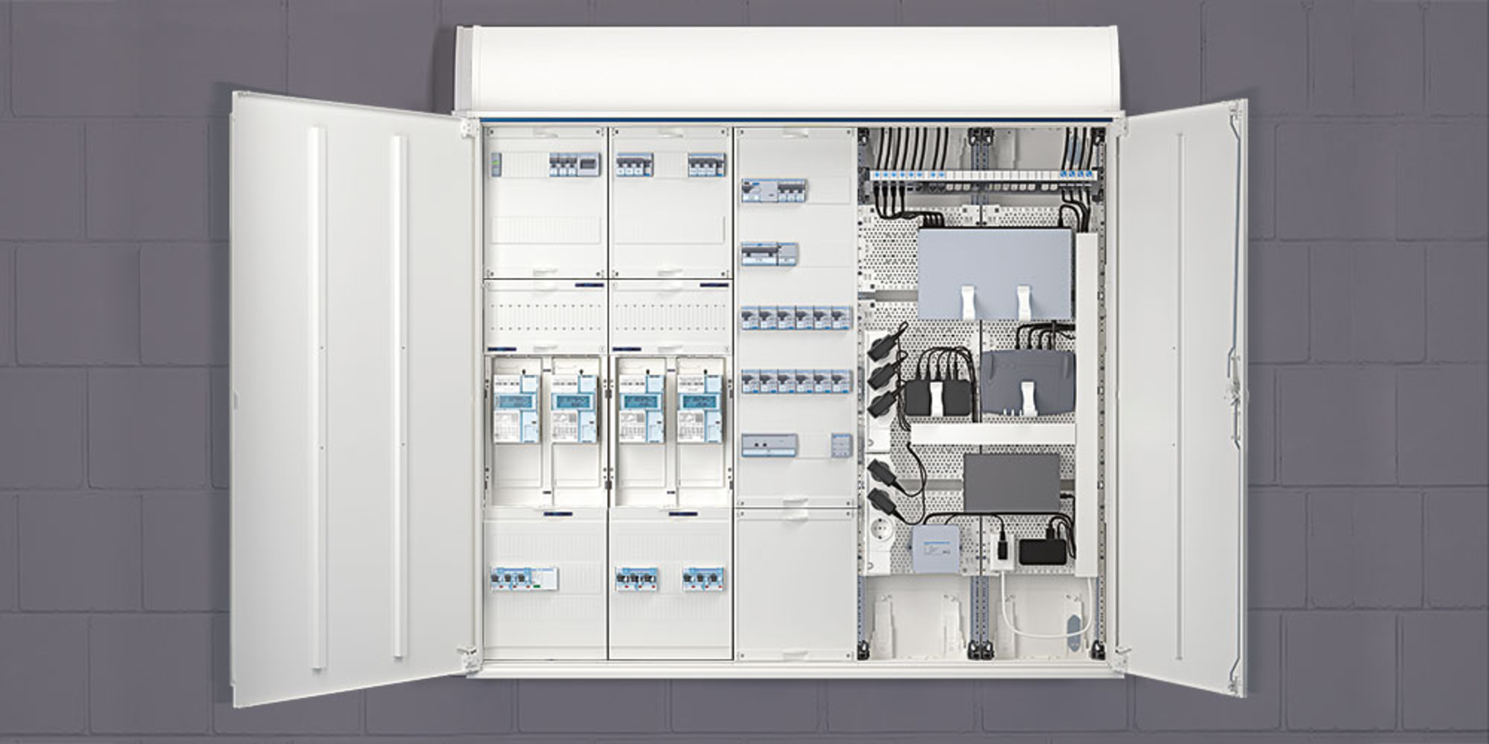 Technikzentrale bei Elektro Baueregger e.K. in Bad Reichenhall