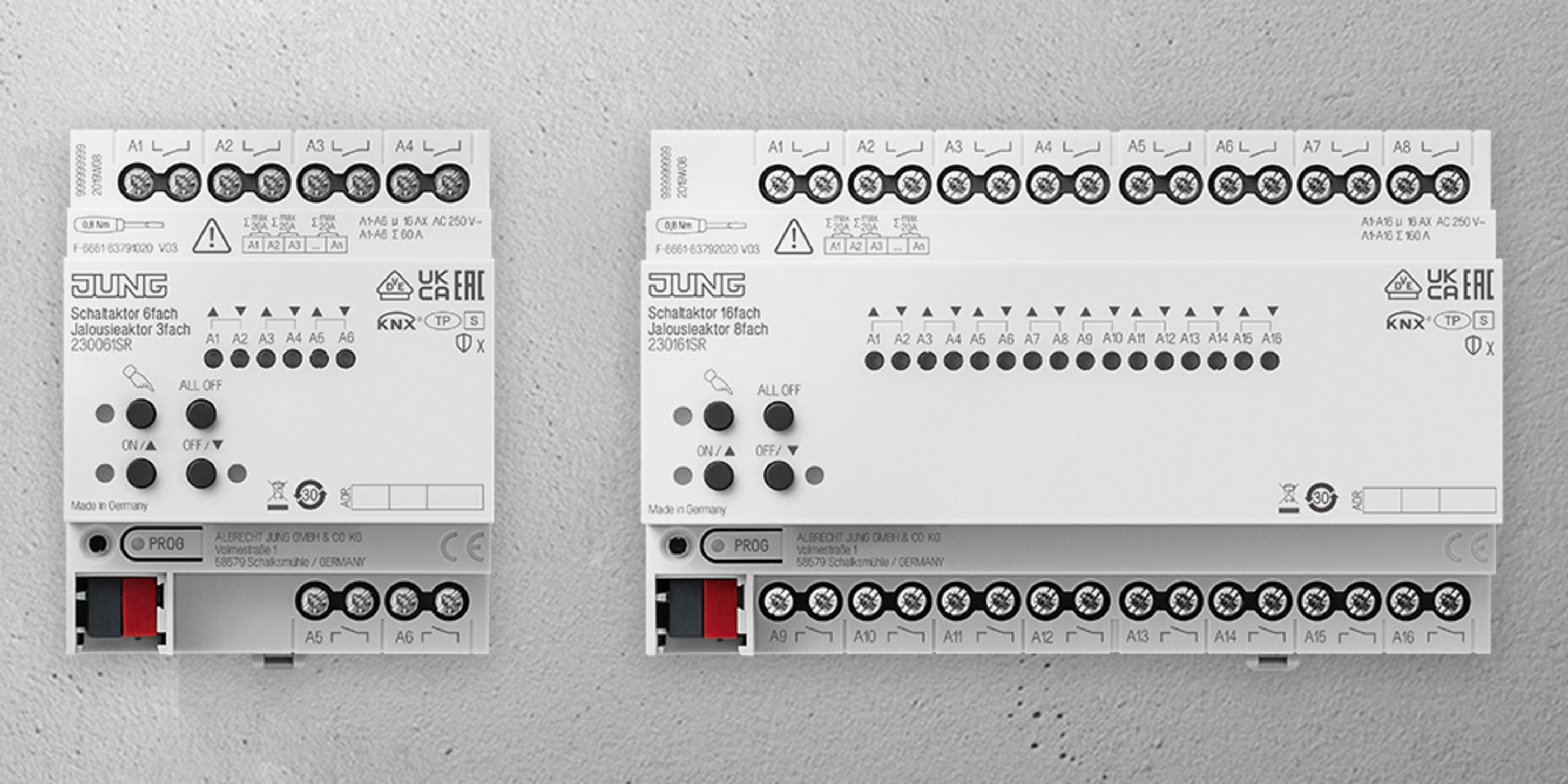 KNX Schalt- und Jalousieaktoren bei Elektro Baueregger e.K. in Bad Reichenhall