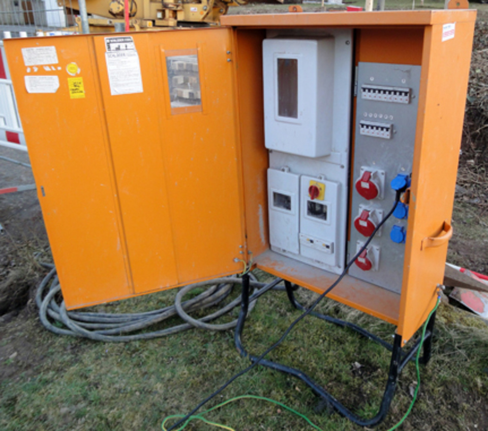 Baustromkasten bei Elektro Baueregger e.K. in Bad Reichenhall