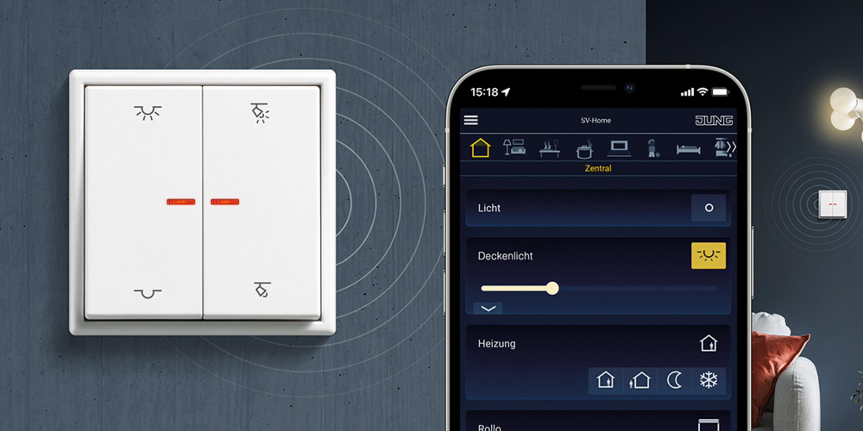 KNX RF Taster bei Elektro Baueregger e.K. in Bad Reichenhall